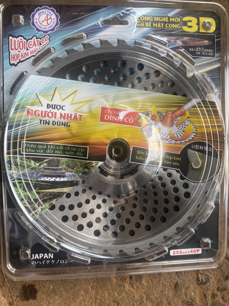 LƯOI CAT CỎ HỢP KIM 2.5 TẤC (MẶT CONG)