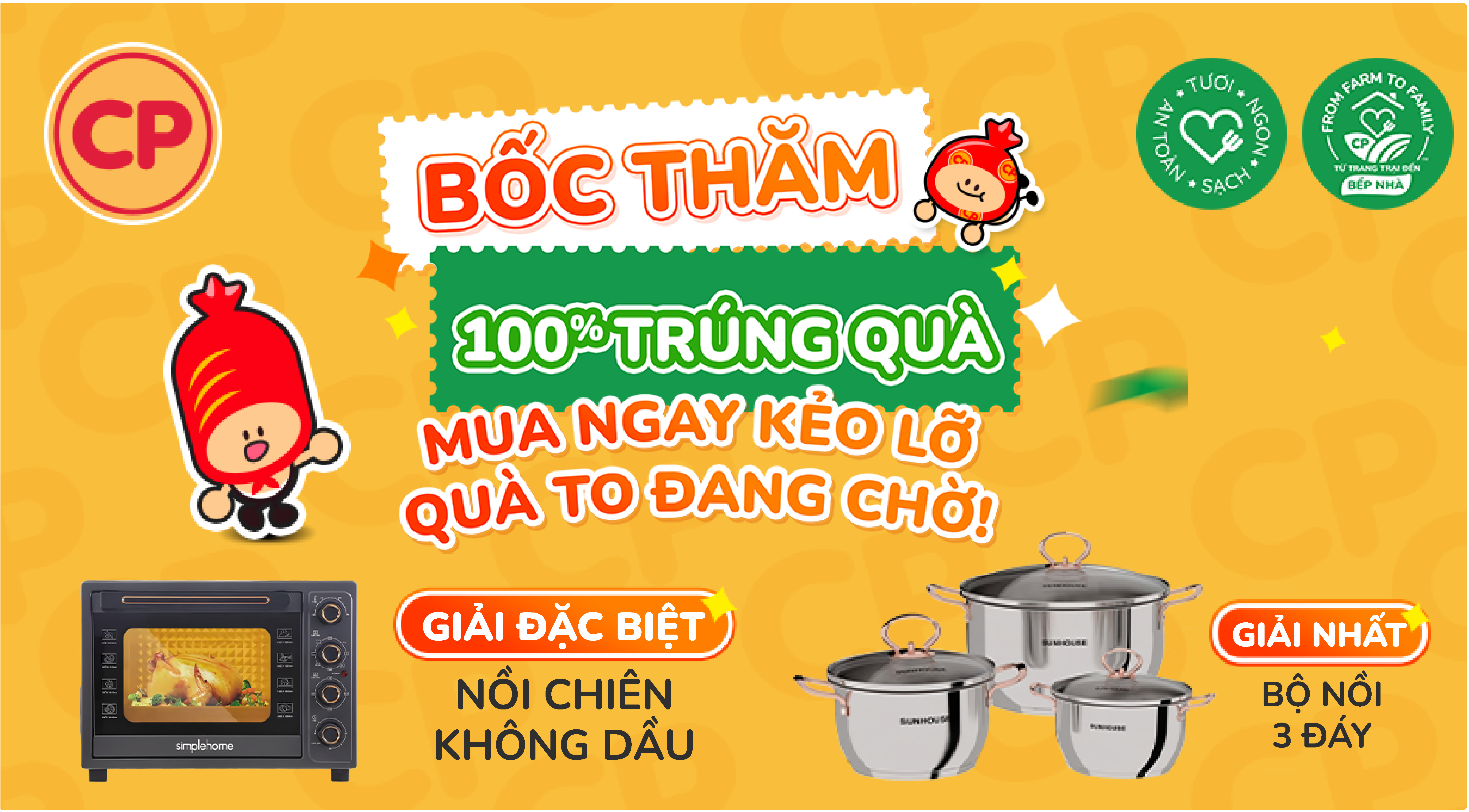 Thông tin sự kiện đặc biệt “Chơi vui - Ăn ngon - Trúng quà”