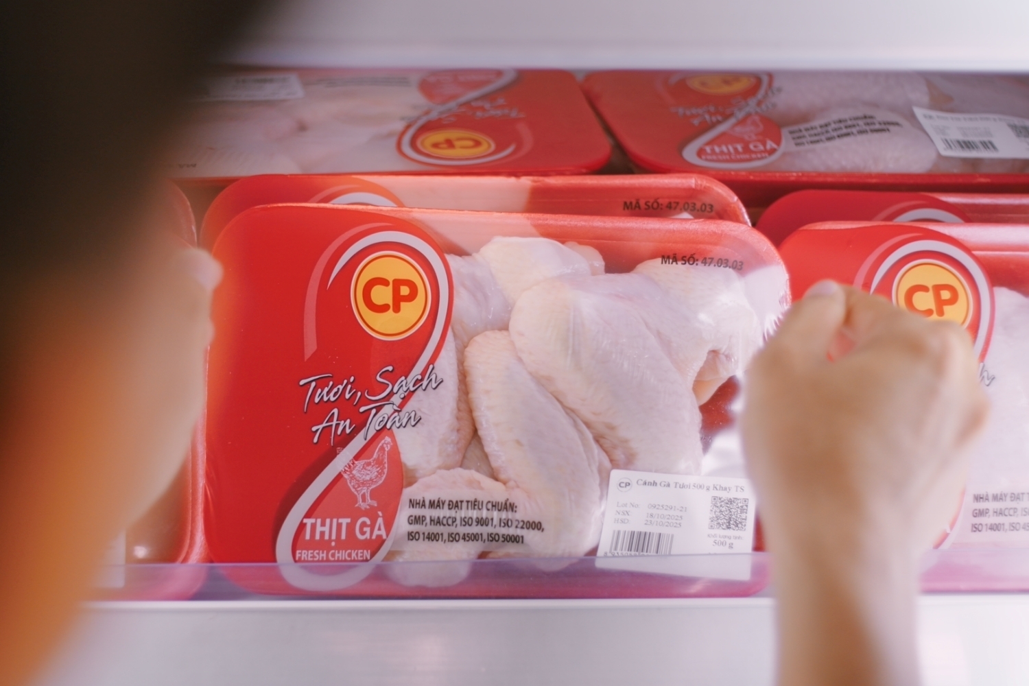 Các sản phẩm của C.P. Việt Nam đạt chứng nhận HACCP
