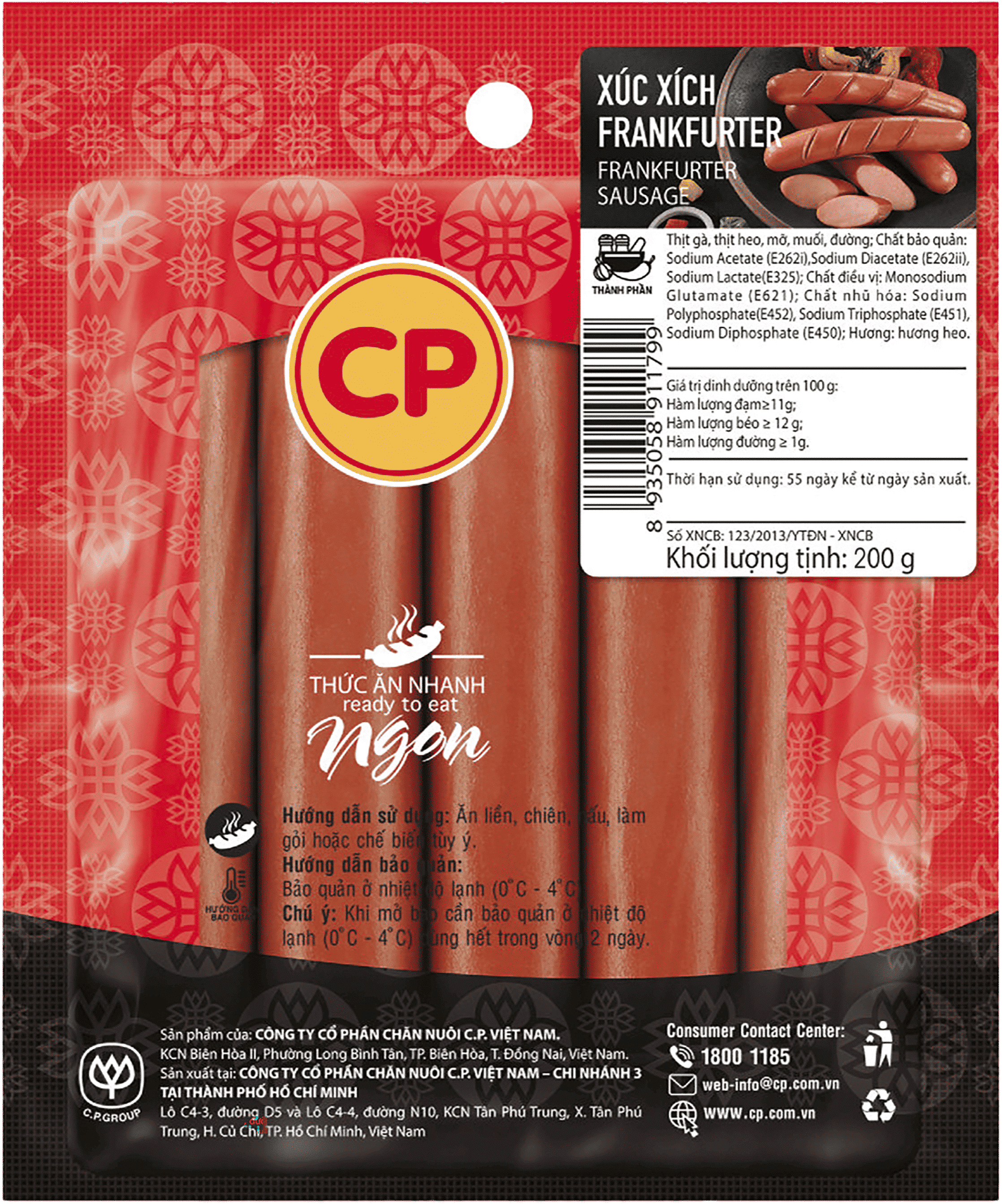 CP Xúc Xích Frankfurter