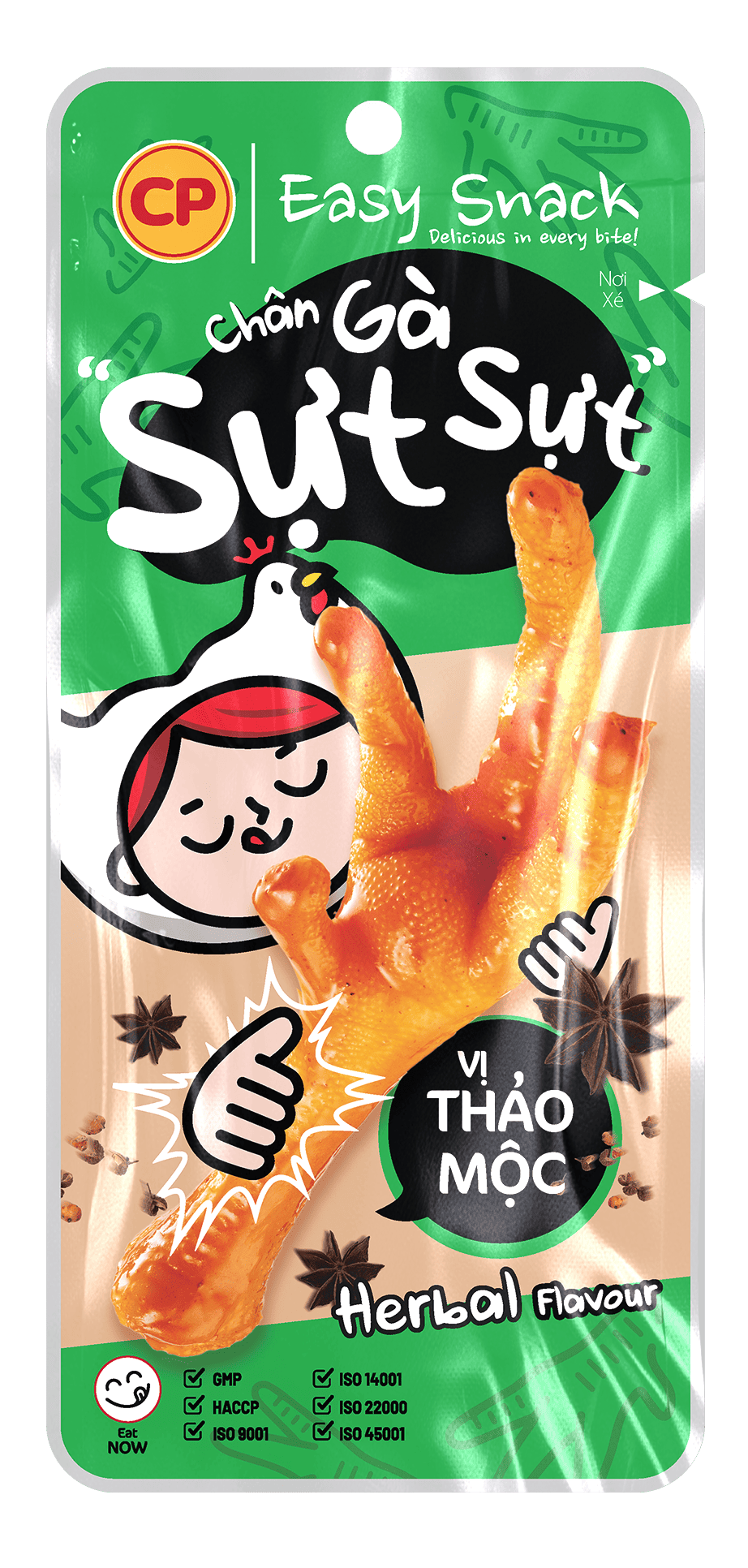 CP Snack Chân Gà Sựt Sựt - Vị Thảo Mộc