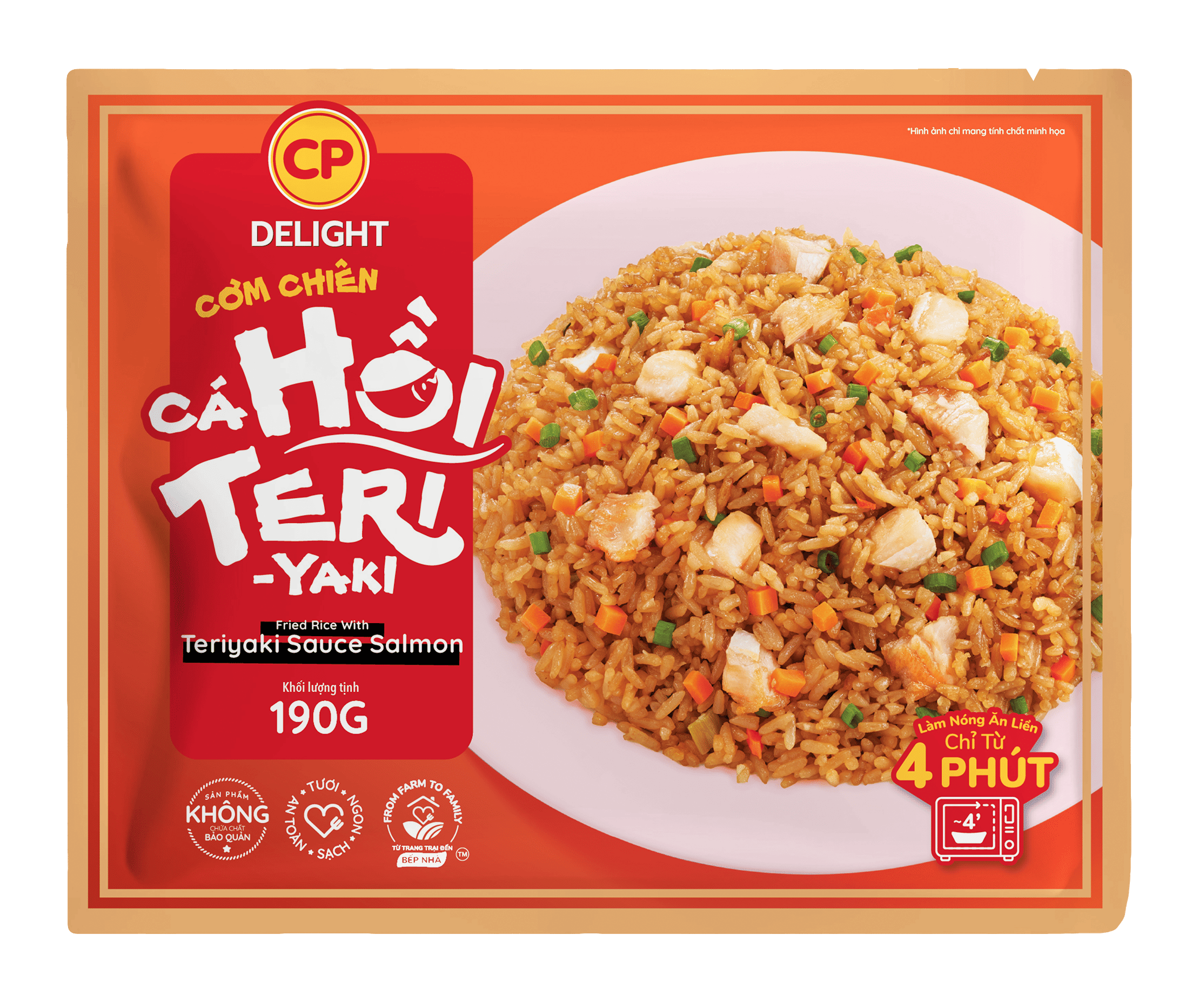 CP Delight Cơm Cá Hồi Teriyaki