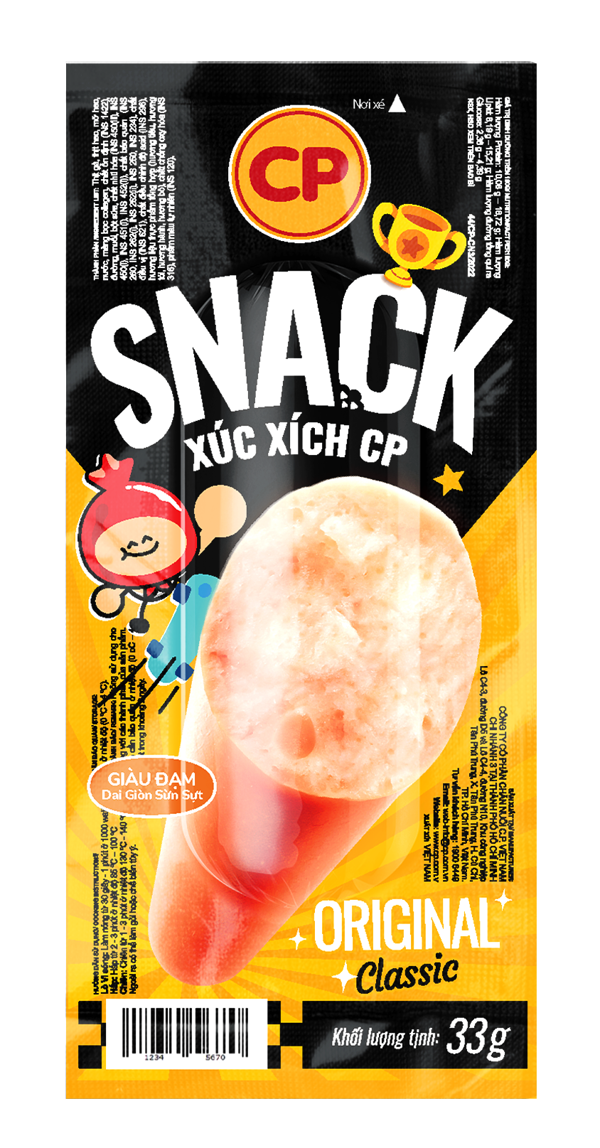 CP Snack Xúc Xích - Original Classic