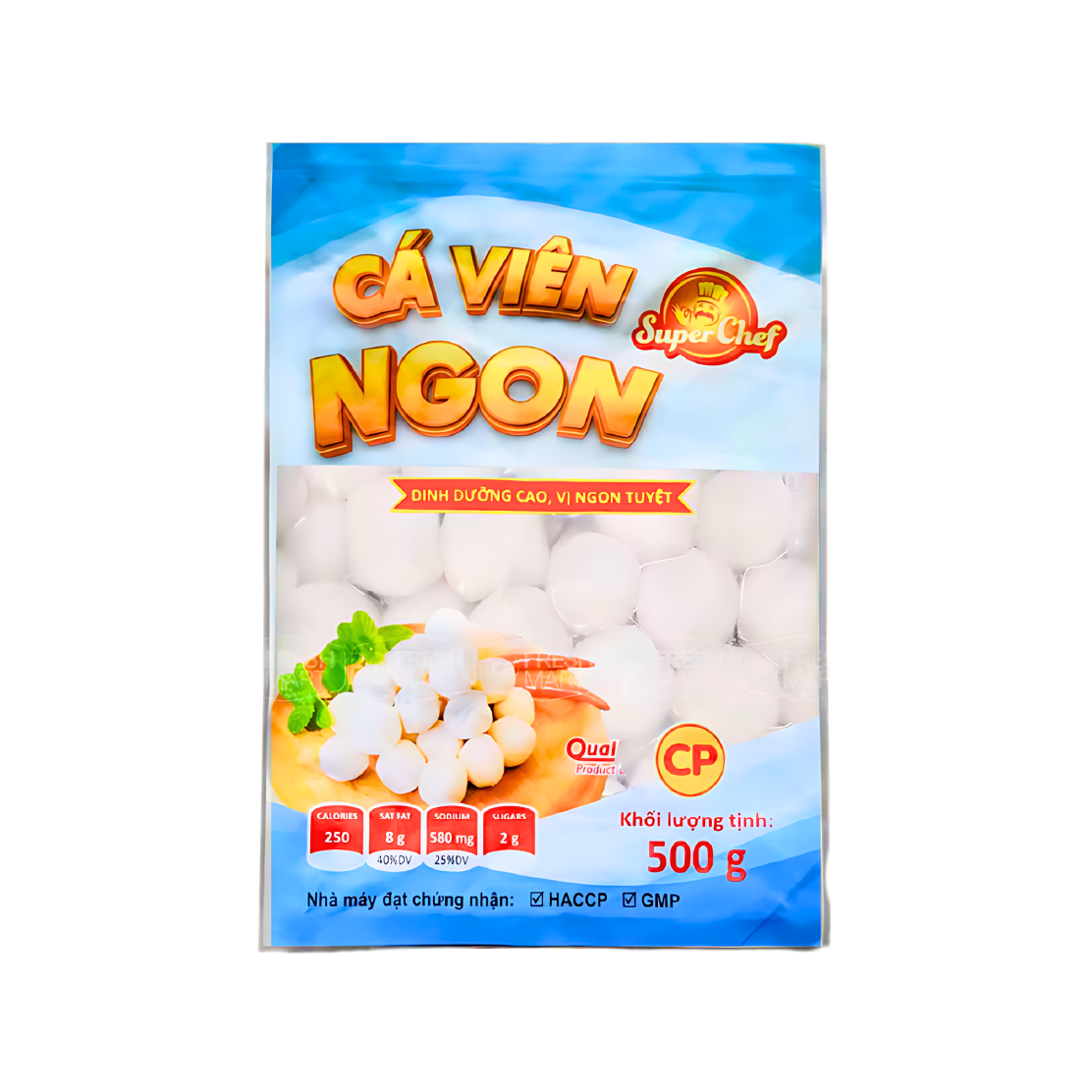 CP Cá Viên Thơm Ngon Size 5-7G