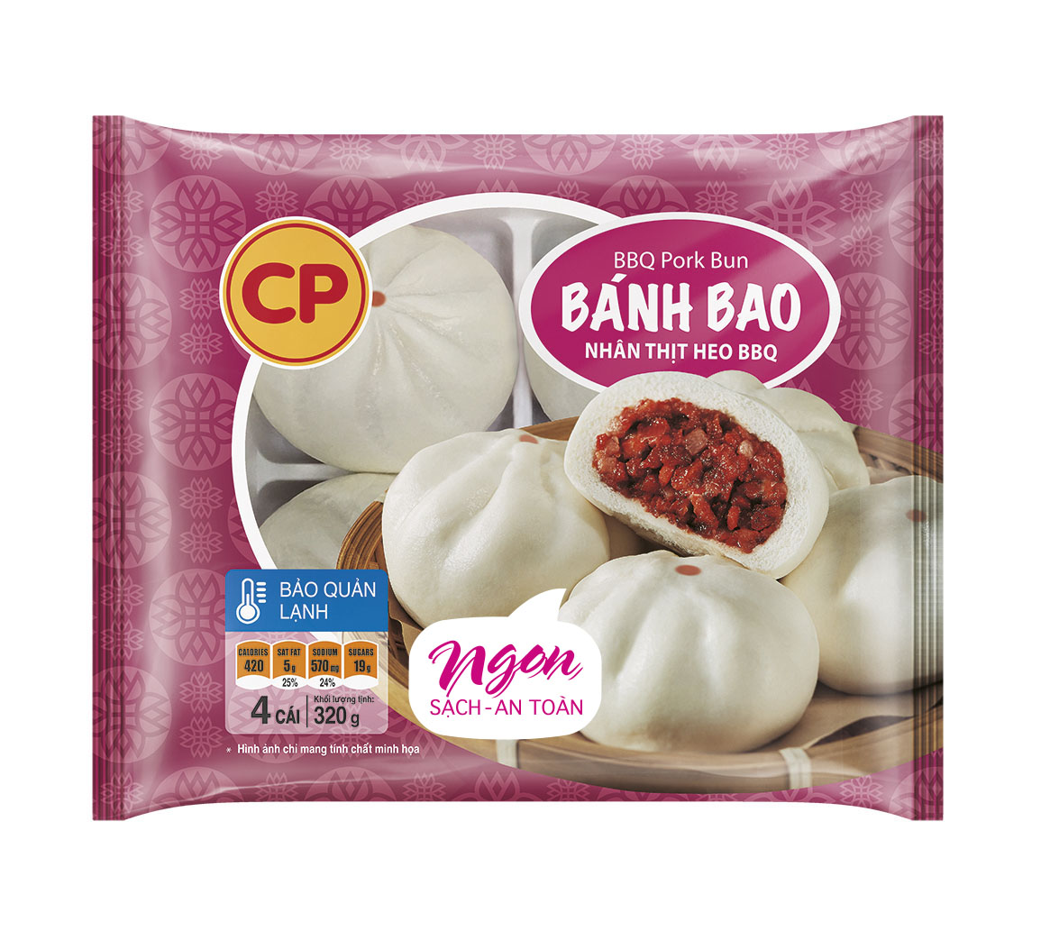 CP Bánh Bao Thịt Heo BBQ