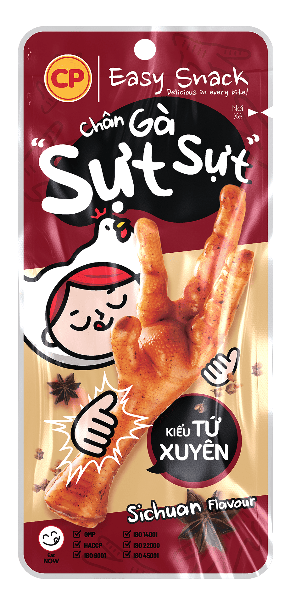 CP Snack Chân Gà Sựt Sựt - Vị Tứ Xuyên