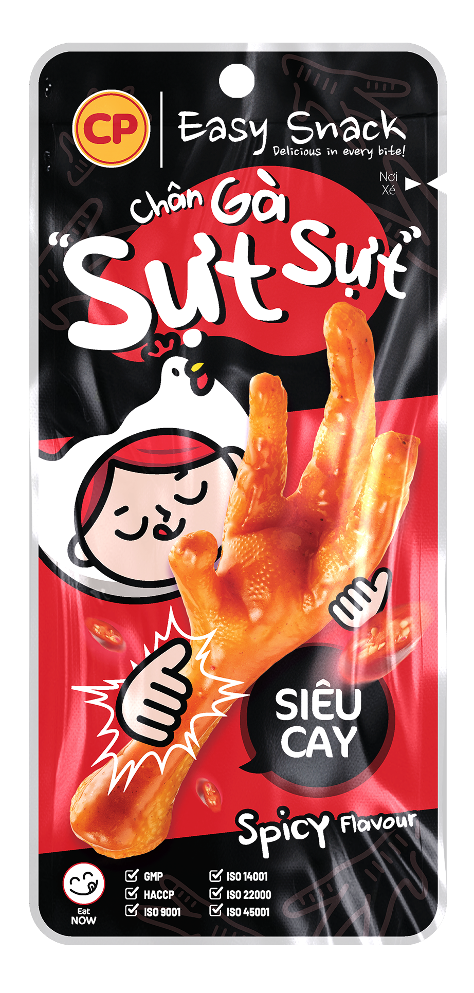 CP Snack Chân Gà Sựt Sựt - Vị Siêu Cay