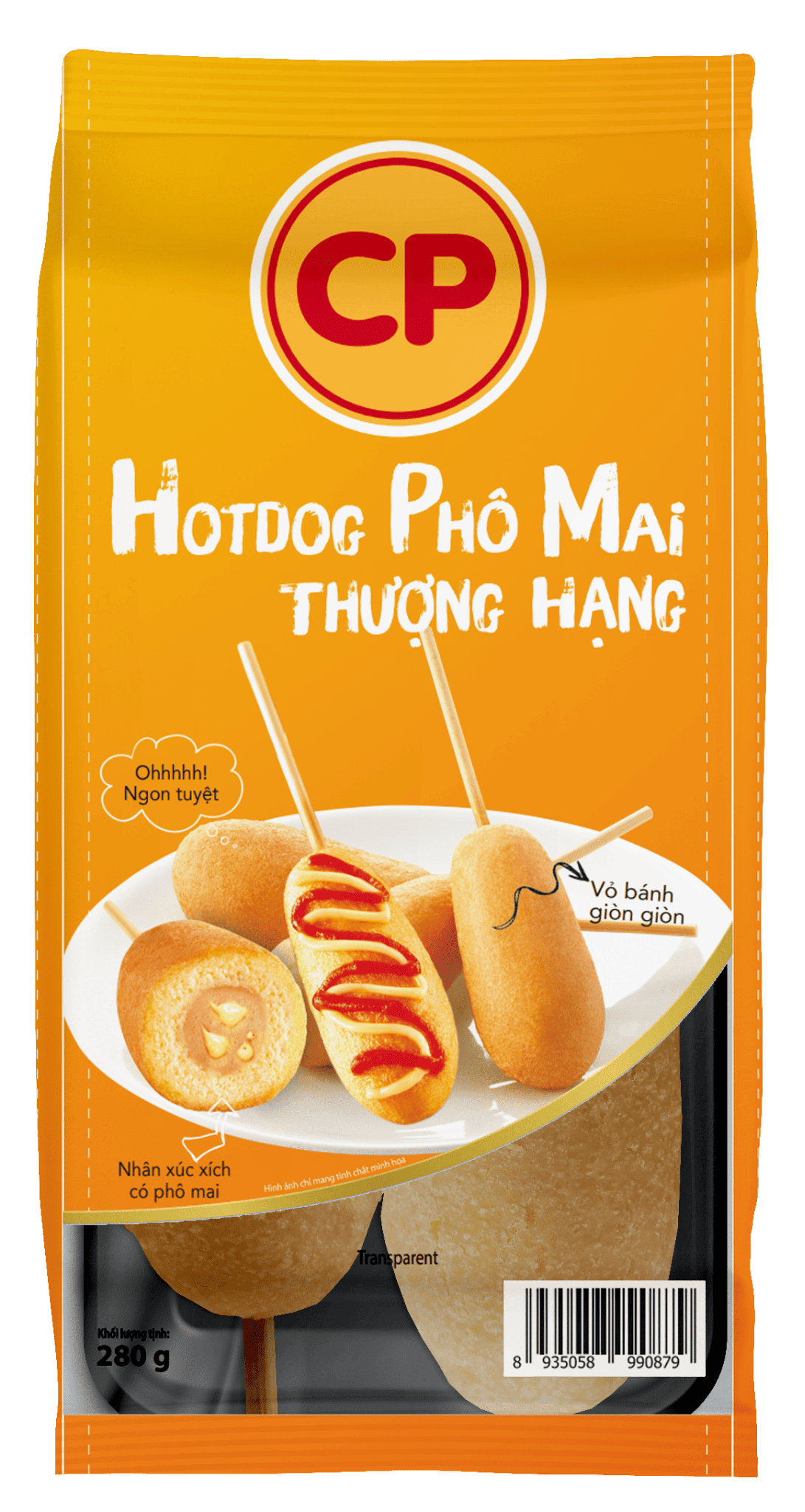 CP Hotdog Phô Mai