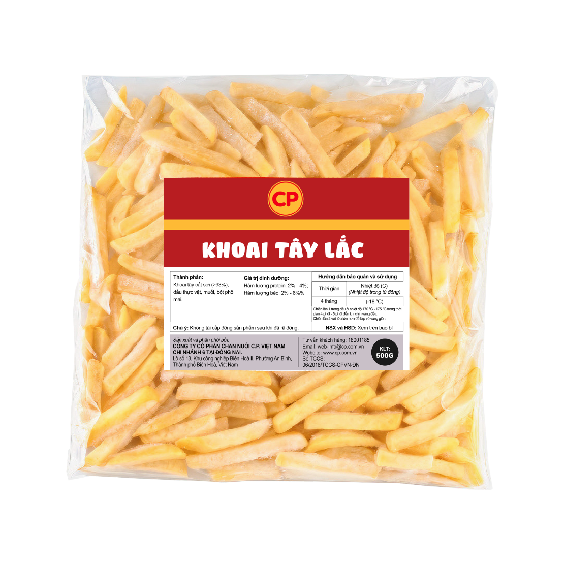 CP Khoai Tây Lắc Phô Mai