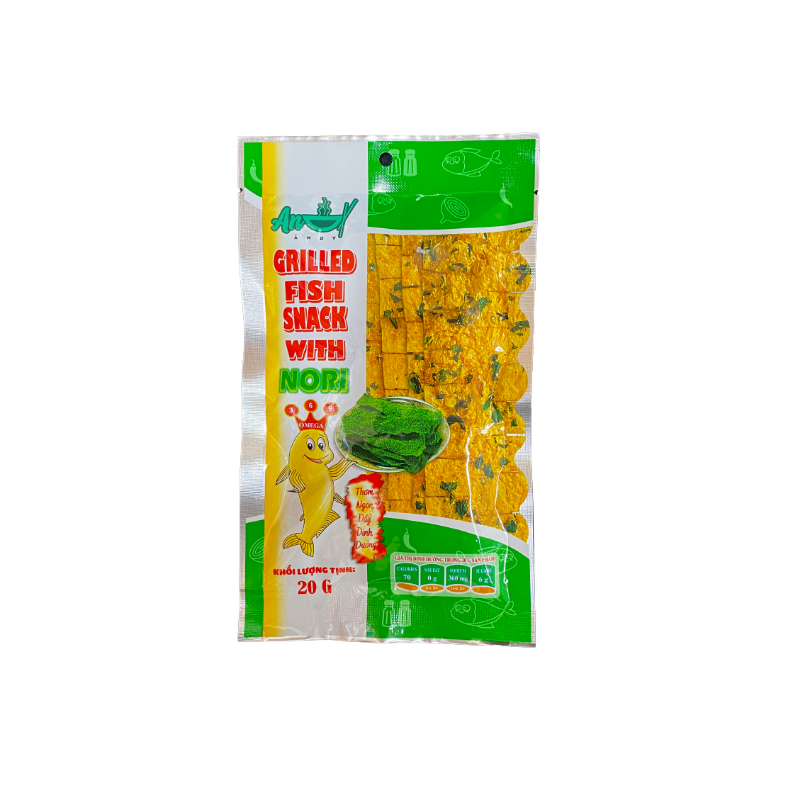 CP Snack Cá Rong Biển