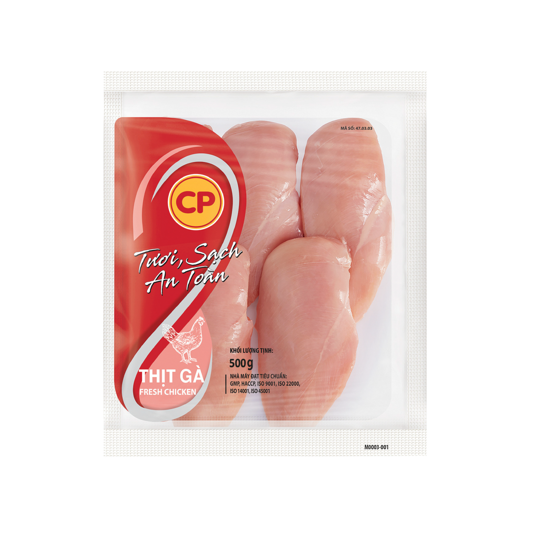 CP Ức Gà Phi Lê Đông Lạnh