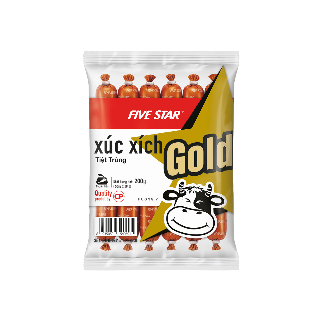 CP Xúc Xích Bò GOLD Five Star
