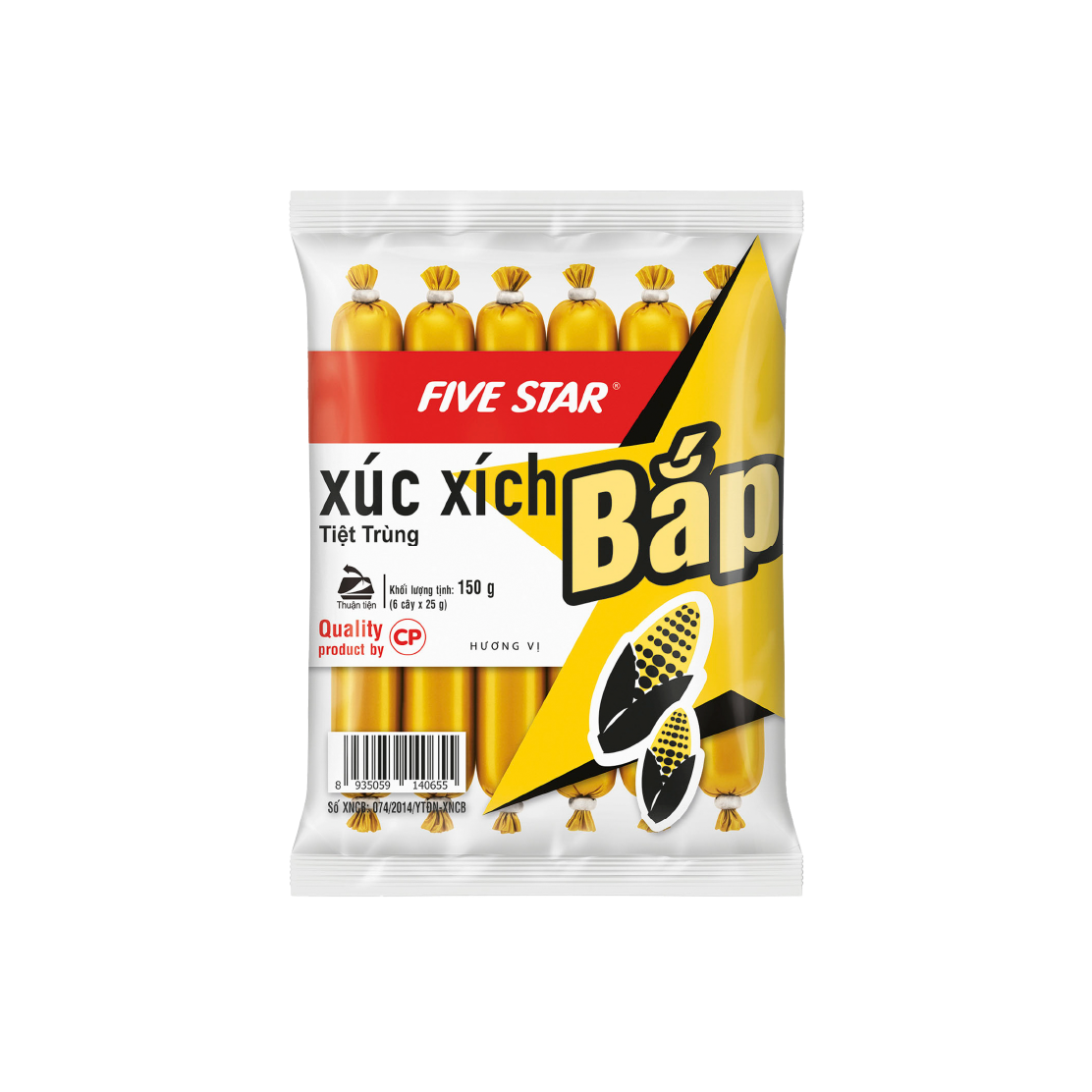 CP Xúc Xích Gà Bắp Five Star