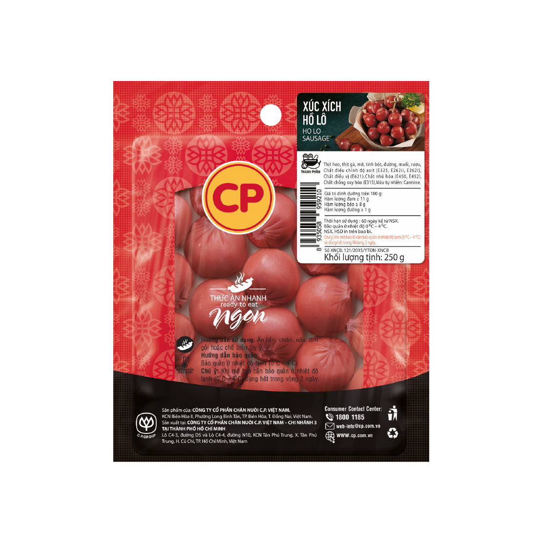 CP Xúc Xích Hồ Lô 250