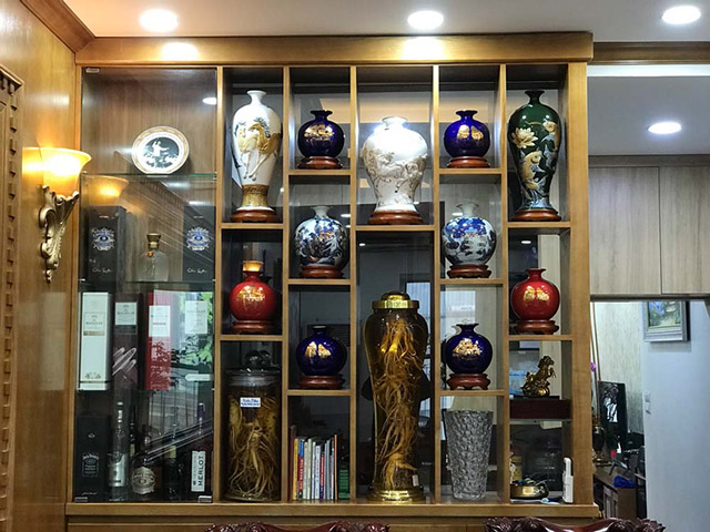 Trưng Bày Bình Hút Lộc - Phúc Lộc Viên Minh