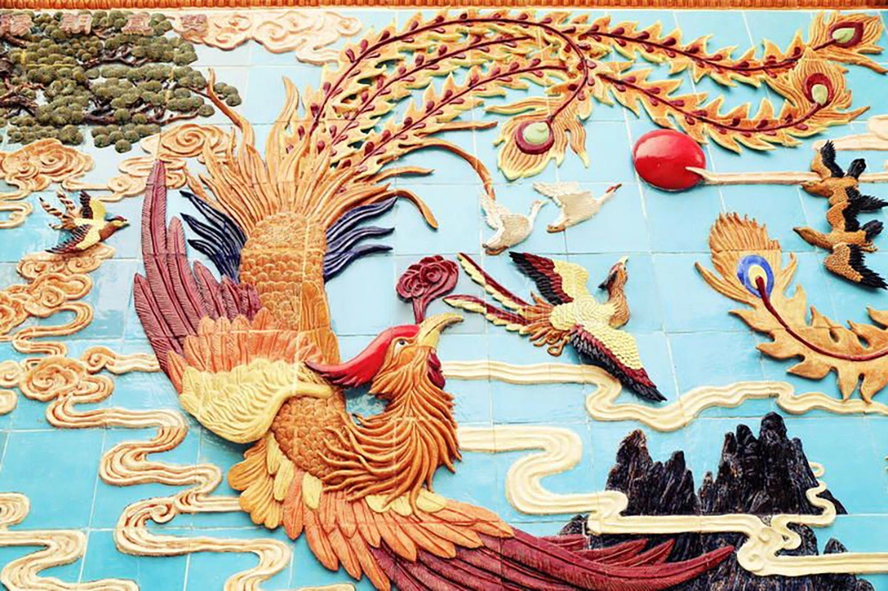 Chim Phượng Hoàng Trong Gốm Sứ - Gốm Sứ Bát Tràng - Phúc Lộc Viên Minh