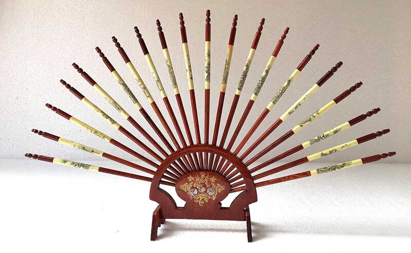 Đũa Thờ Bằng Gỗ - Gốm Sứ Phúc Lộc Viên Minh