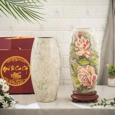 Lọ Hoa Gốm Sứ Cao Cấp - Phúc Lộc Viên Minh