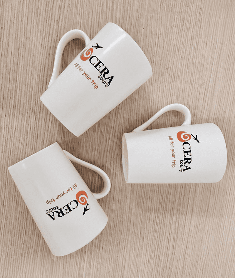 Một Số Mẫu Cốc Gốm Sứ Quà Tặng In Logo Đẹp Mắt - Phúc Lộc Viên Minh