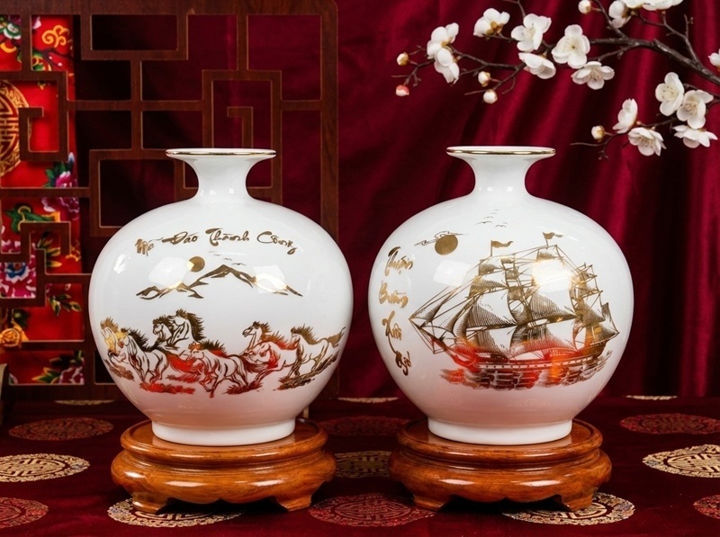 Thiết kế bình hút lộc chuẩn phong thủy