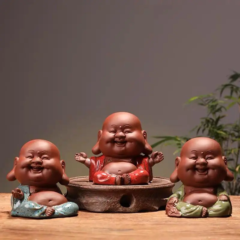 Trà Sủng Teapet Hình Đức Phật Di Lặc - Gốm Sứ Bát Tràng