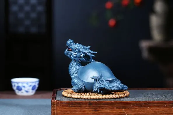 Tượng Long Quy Gốm Sứ Cao Cấp