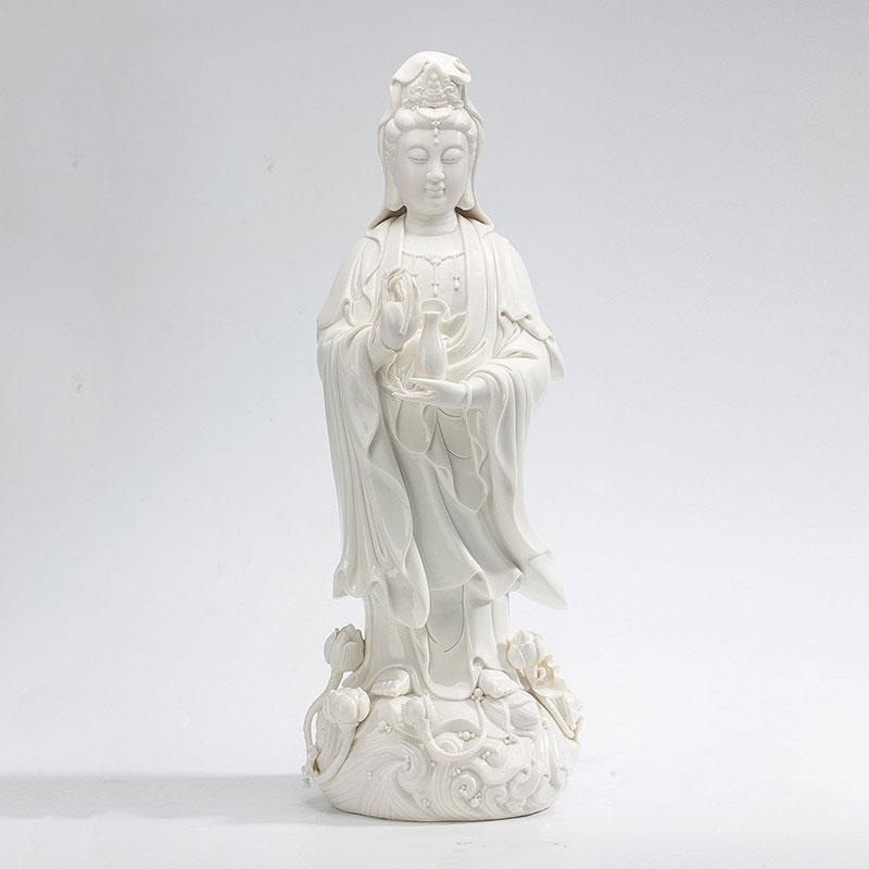 Tượng Phật Bà Quan Âm - Gốm Sứ Bát Tràng