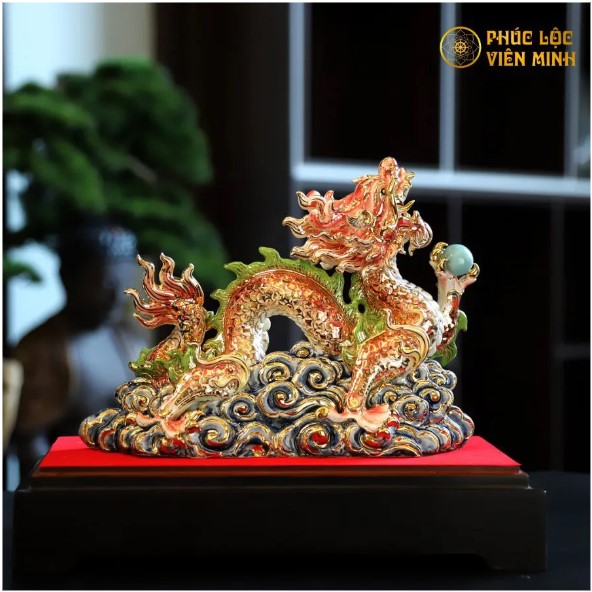 Tượng Rồng Decor Gốm Sứ Phúc Lộc Viên Minh