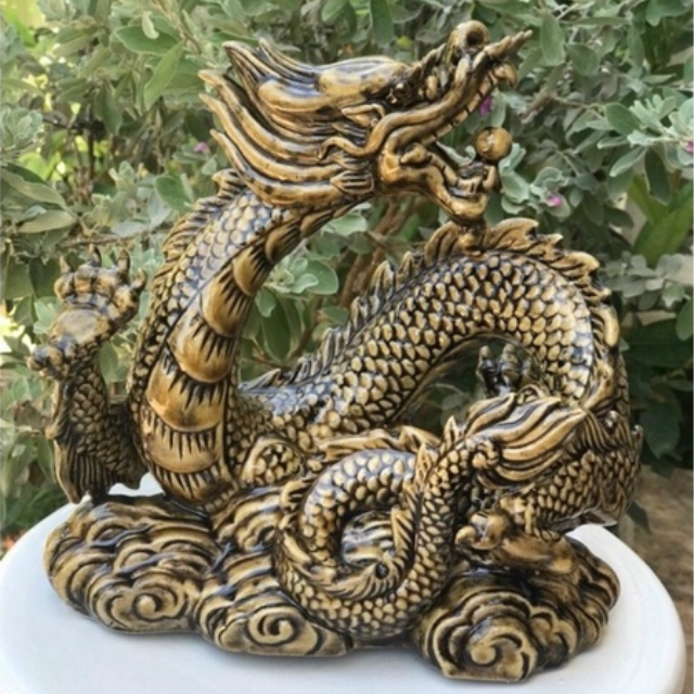 Tượng Rồng Trong Bộ 12 Con Giáp - Gốm Sứ Bát Tràng - Phúc Lộc Viên Minh