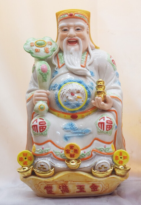 Tượng Thần Tài - Gốm Sứ Phúc Lộc Viên Minh