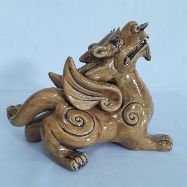 Tượng Tỳ Hưu - Gốm Sứ Bát Tràng - Phúc Lộc Viên Minh