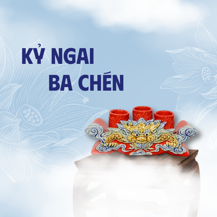 Kỷ Ngai Men Đỏ Gốm Sứ Bát Tràng - Gốm Sứ Phúc Lộc Viên Minh - PLVM1658