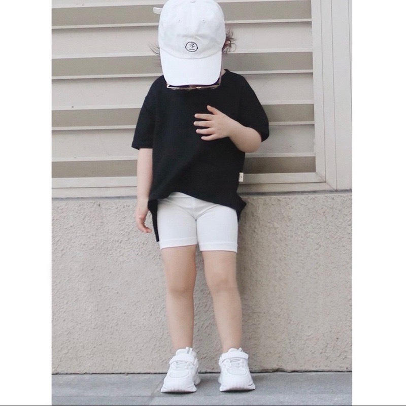Áo thun cotton trơn unisex size từ 23-36Kg