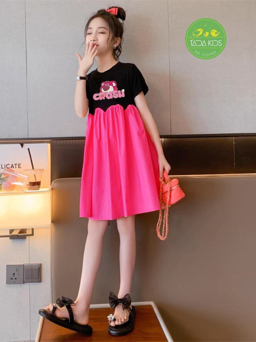Váy gấu dâu CRUSH 12-26Kg
