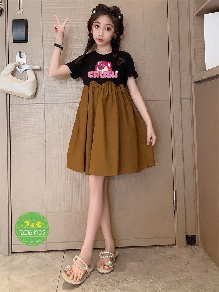 Váy gấu dâu CRUSH 12-26Kg