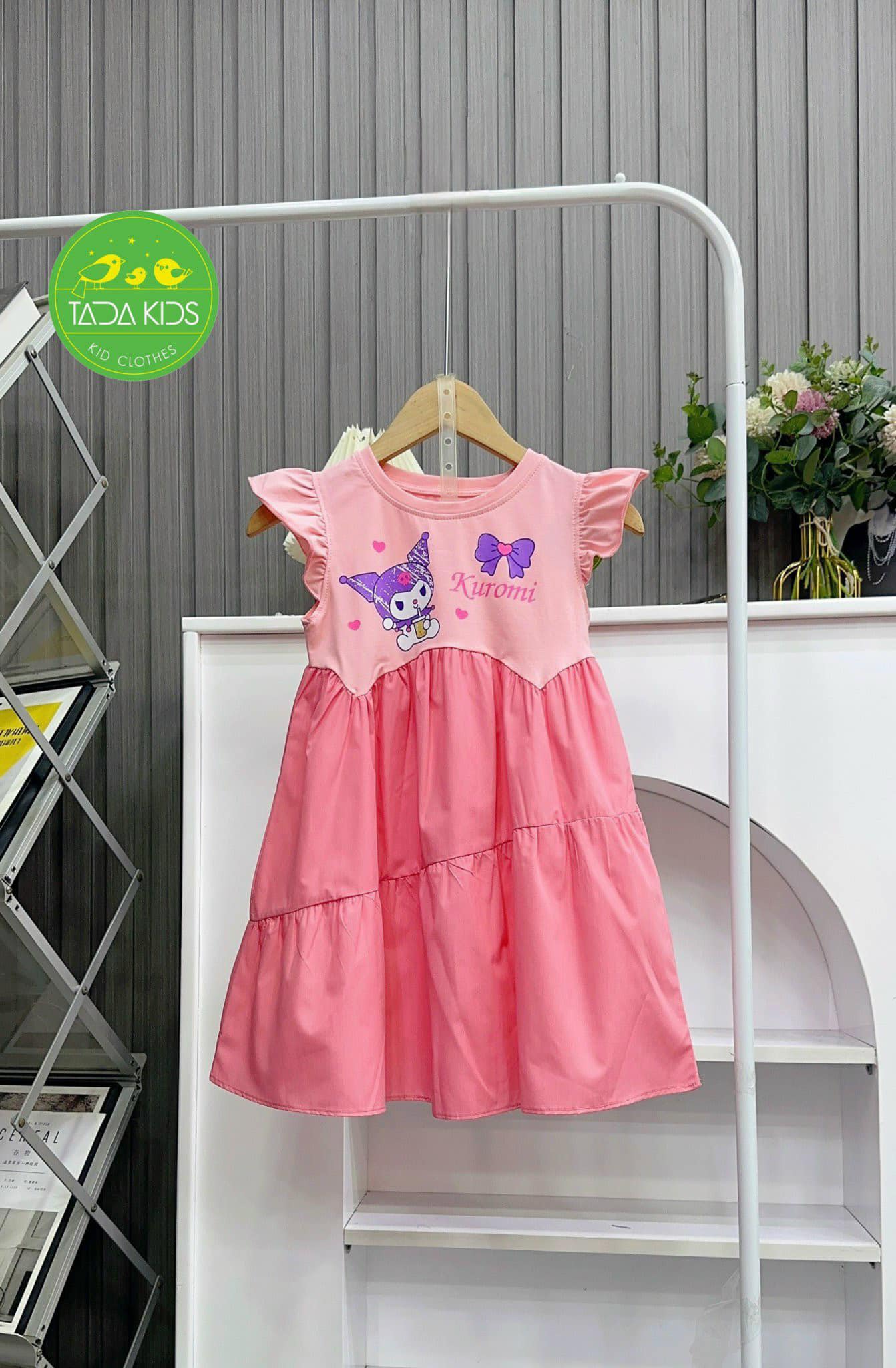 Đầm cánh tiên in Kuromi size từ 10-26Kg