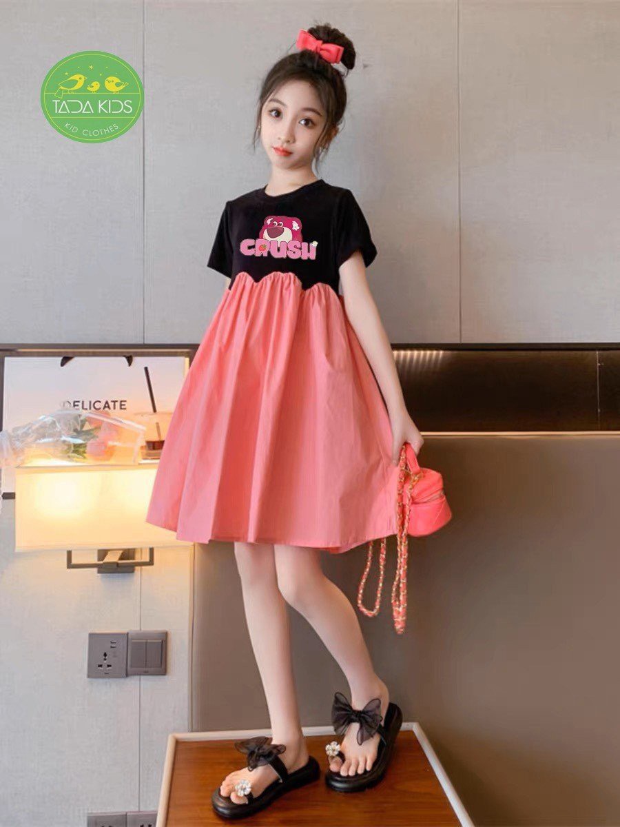 Váy gấu dâu CRUSH 12-26Kg