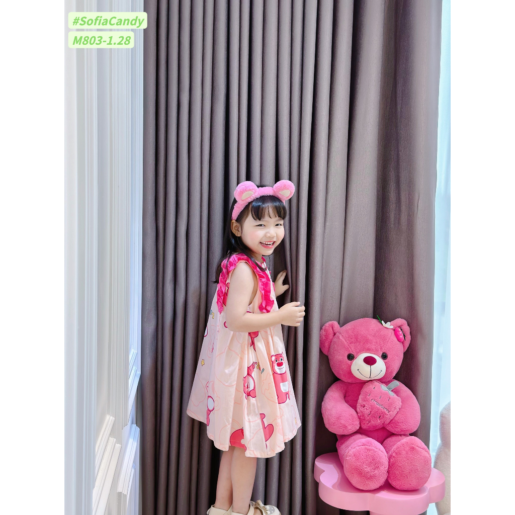 VÁY GẤU DÂU (8-38KG)