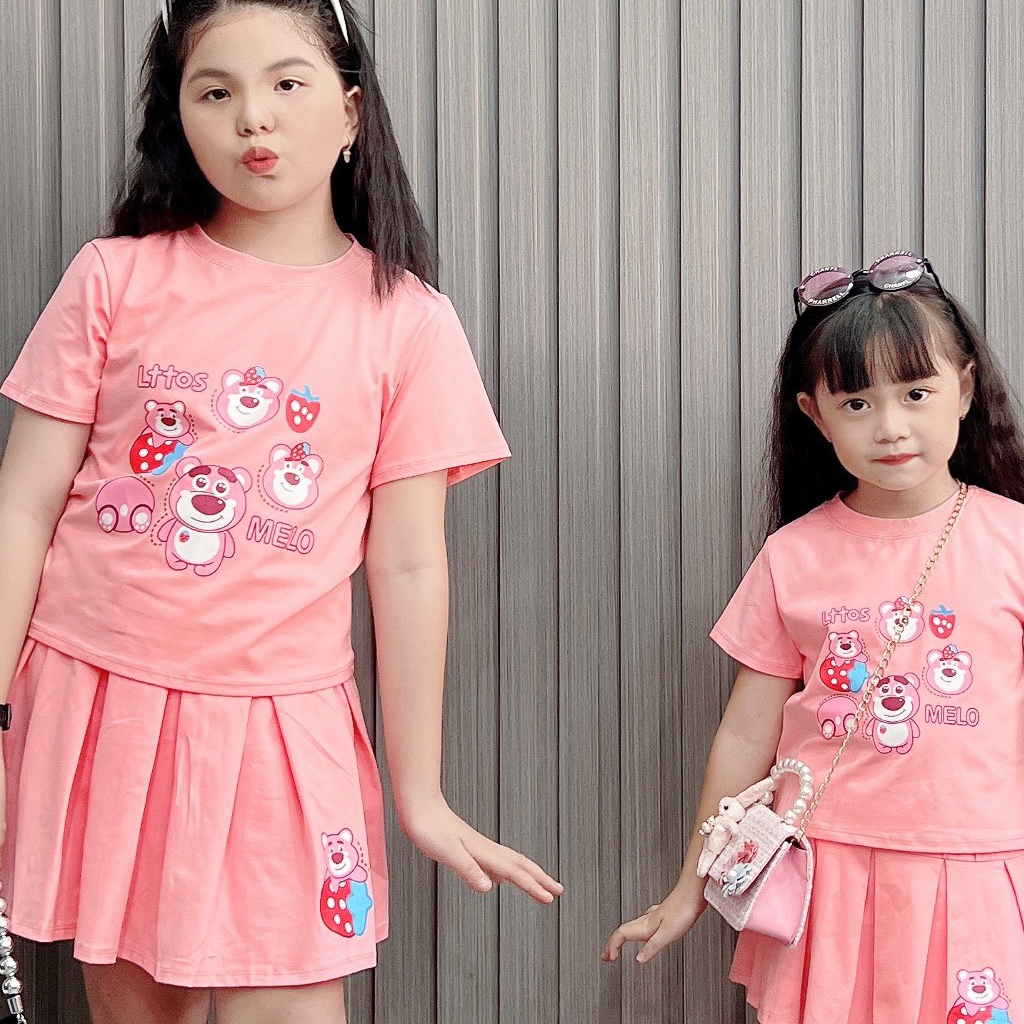 SET VÁY GẤU DÂU (12-45Kg)