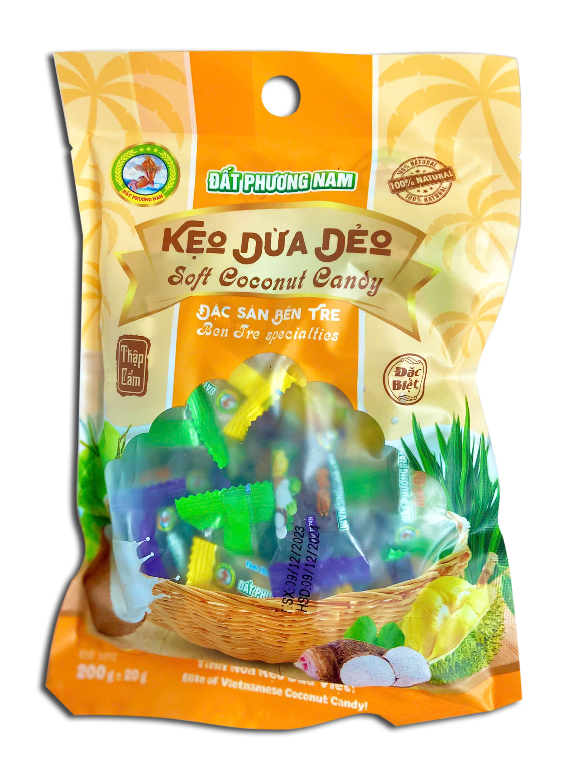 Kẹo Dừa Thập Cẩm Đất Phương Nam 200g