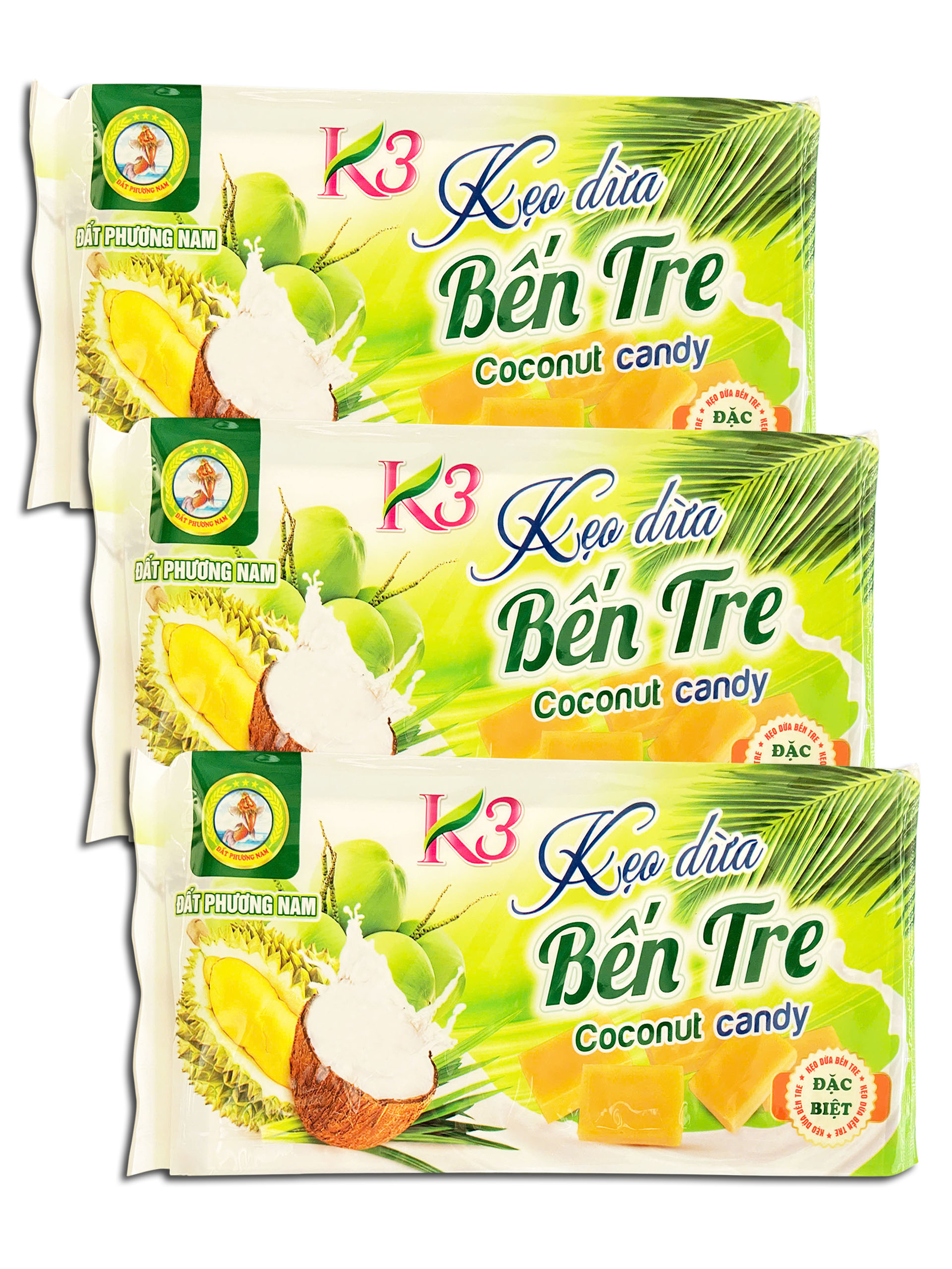 Kẹo Dừa K3 Đất Phương Nam 250g