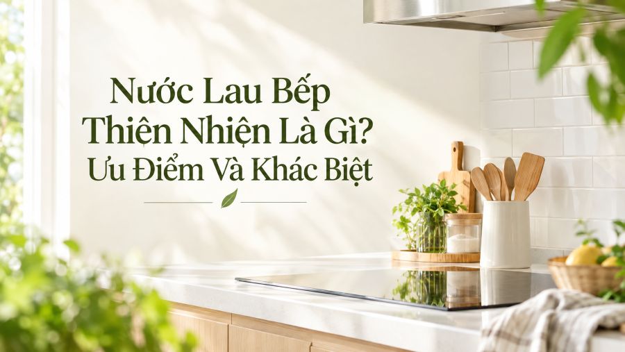Nước Lau Bếp Thiên Nhiên Là Gì? Ưu Điểm Và Khác Biệt