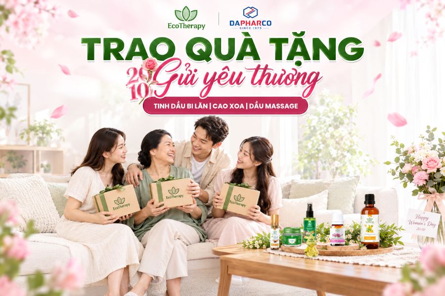 Gợi ý quà 20/10 ý nghĩa: Trao một chút chăm sóc, gửi một lời thương