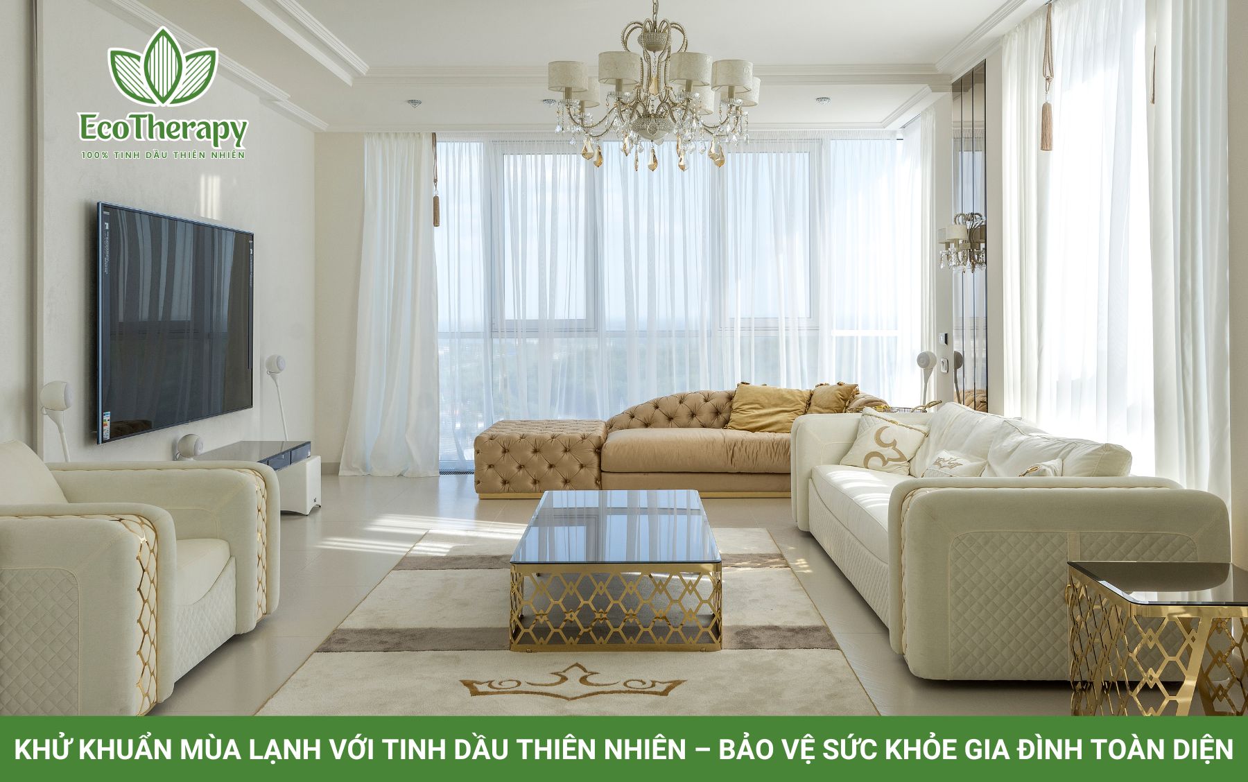 Khử Khuẩn Mùa Lạnh Với Tinh Dầu Thiên Nhiên – Bảo Vệ Sức Khỏe Gia Đình Toàn Diện