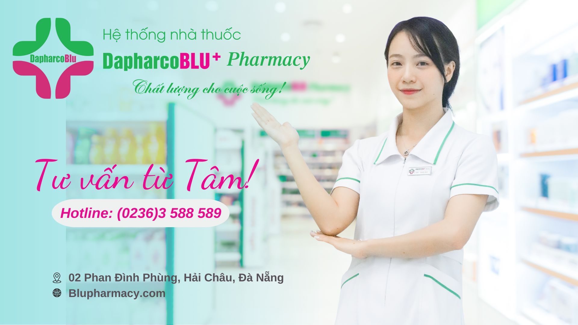 HỆ THỐNG  NHÀ THUỐC DAPHARCO BLU