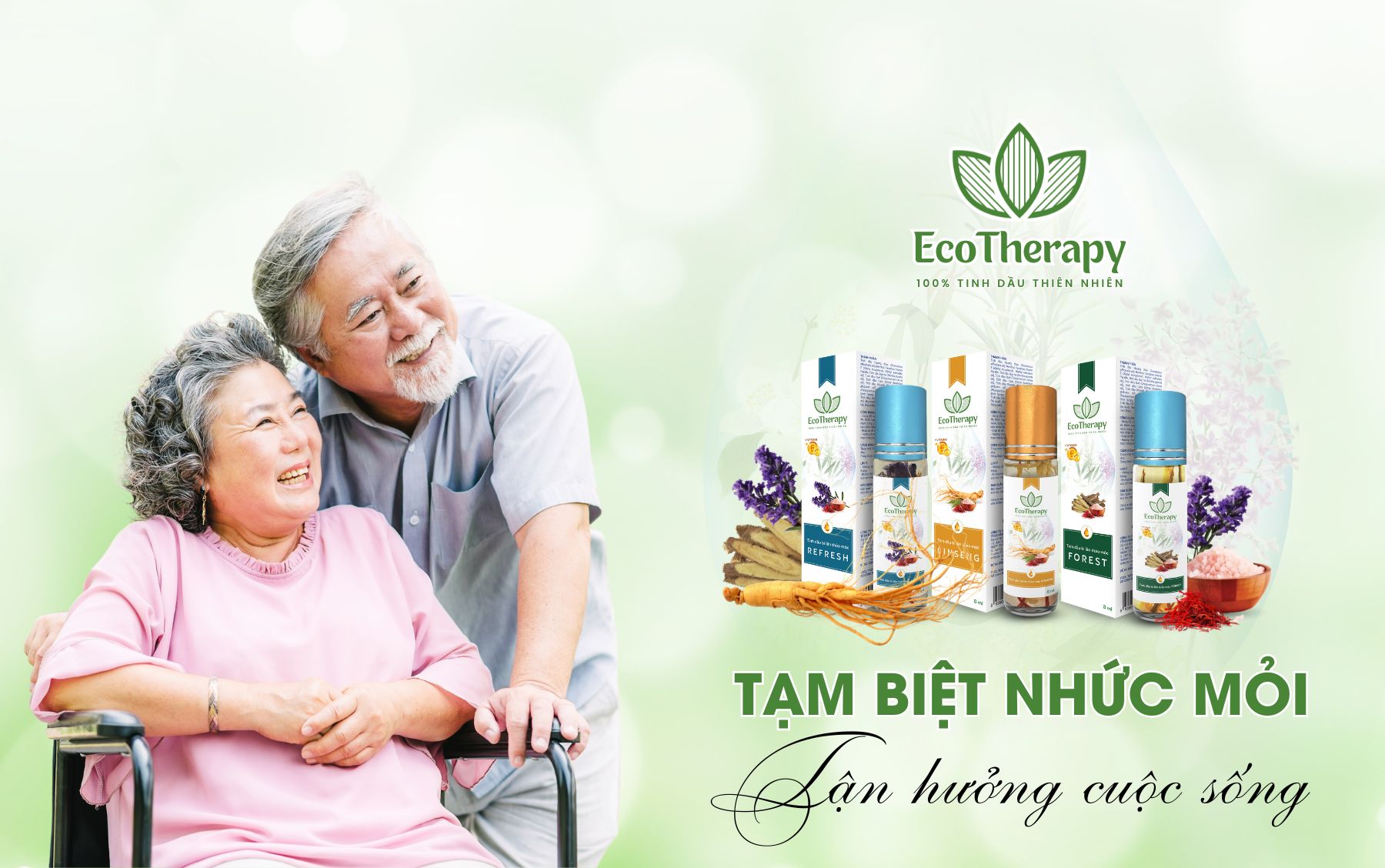 TẠM BIỆT NHỨC MỎI - TẬN HƯỞNG CUỘC SỐNG CÙNG ECOTHERAPY