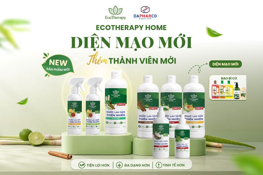 EcoTherapy Home chính thức thay đổi diện mạo, ra mắt thêm sản phẩm mới