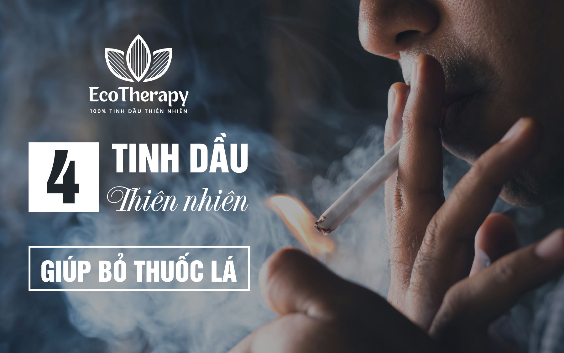4 Loại Tinh Dầu Giúp Bỏ Thuốc Lá
