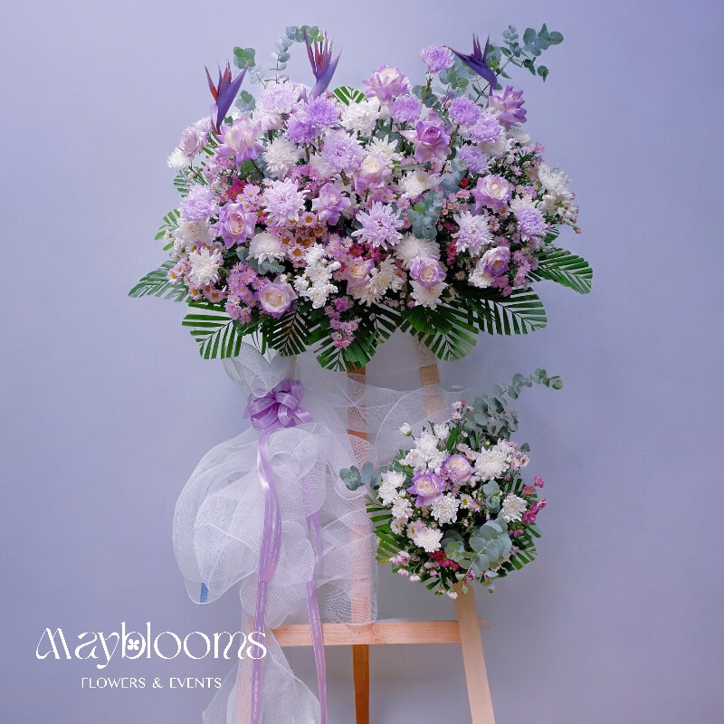 Kệ hoa chia buồn 27