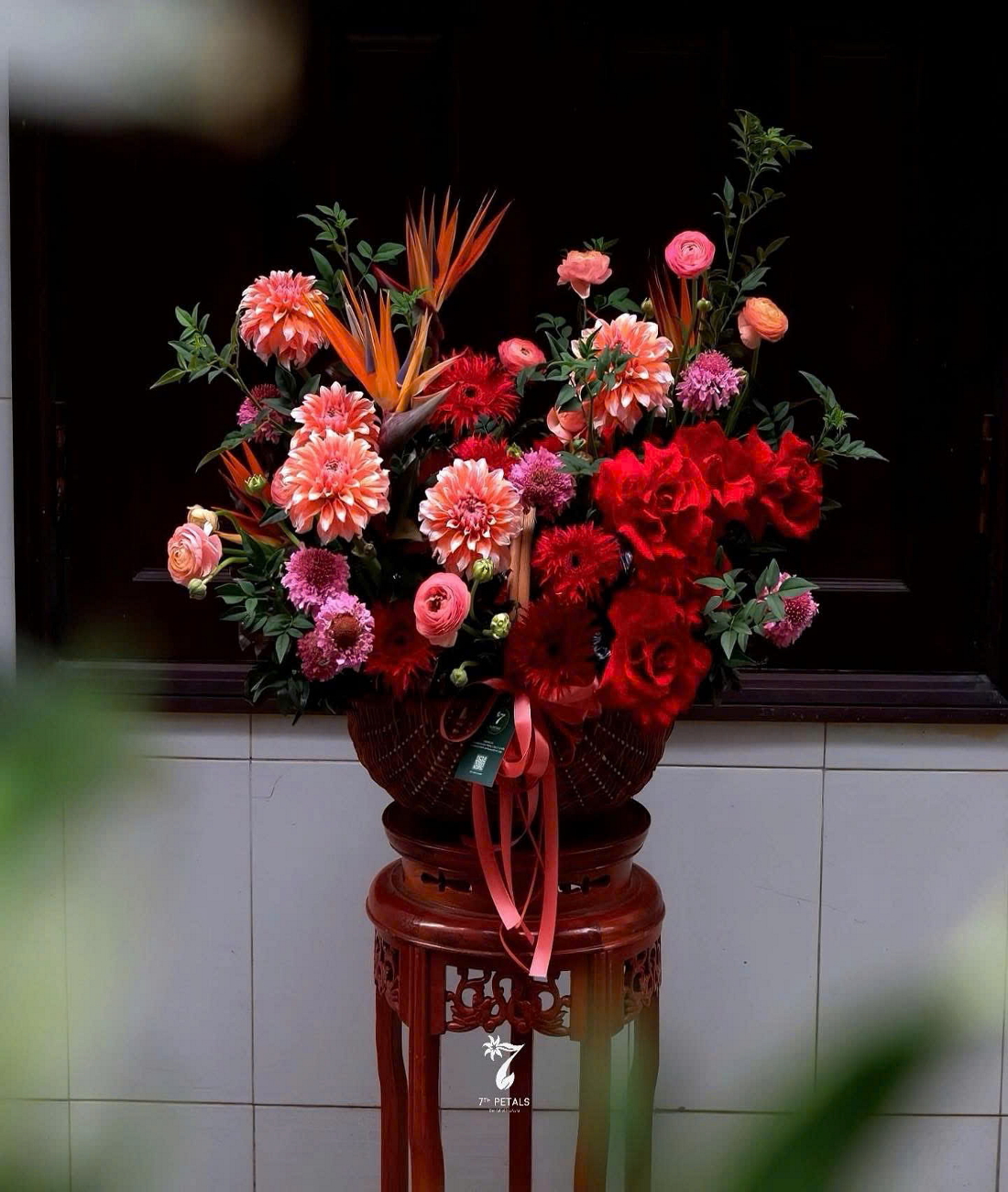 Hoa giỏ chúc mừng